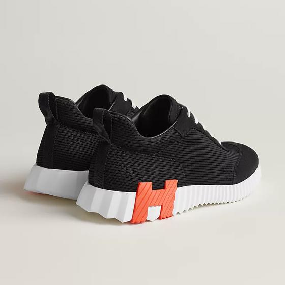 Кроссовки Bouncing sneaker Noir из сетки и замши