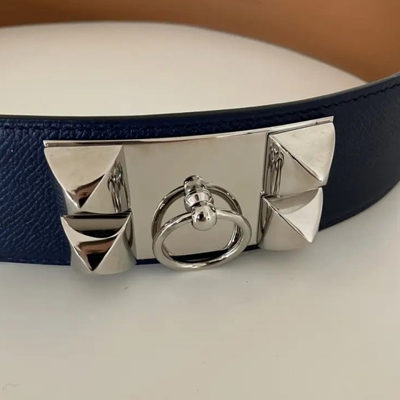 Ремень Collier de Chien 50 в телячьей коже 
