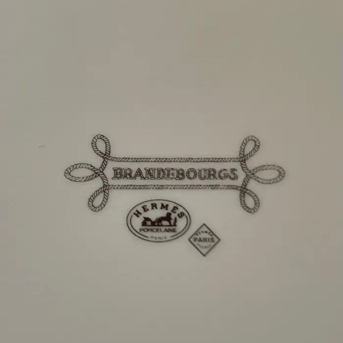 Винтажная мелочница Brandebourgs из фарфора