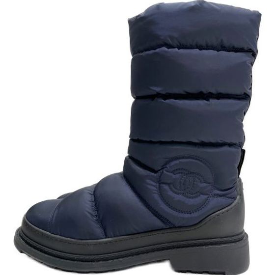 Сапоги Quilted CC Navy/Black Nylon с реверсивными шипами