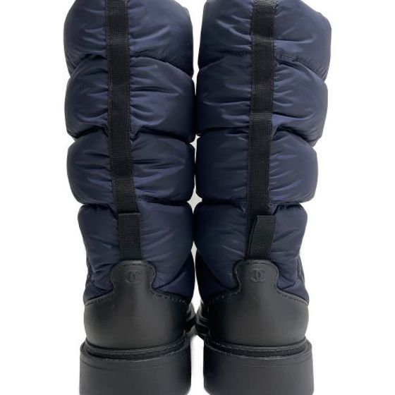 Сапоги Quilted CC Navy/Black Nylon с реверсивными шипами