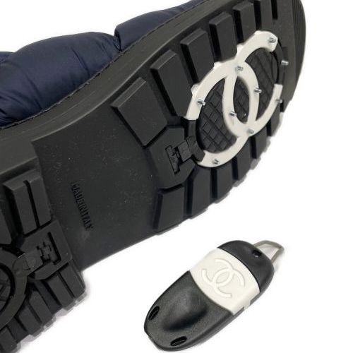Сапоги Quilted CC Navy/Black Nylon с реверсивными шипами