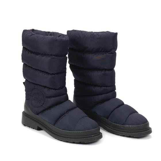 Сапоги Quilted CC Navy/Black Nylon с реверсивными шипами