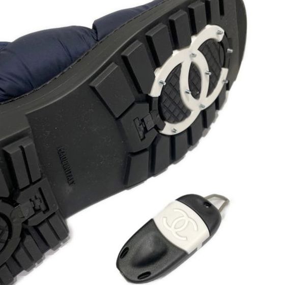 Сапоги Quilted CC Navy/Black Nylon с реверсивными шипами