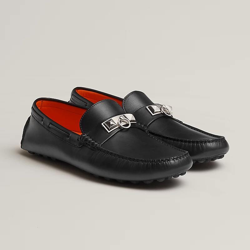 Мокасины Driving Loafer с фурнитурой Collier de Chien HERMES