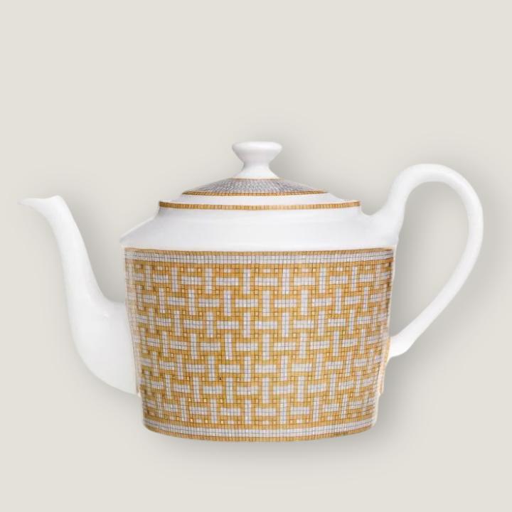 Чайник Mosaique au 24 Gold из фарфора