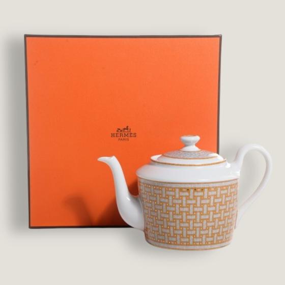 Чайник Mosaique au 24 Gold из фарфора HERMES