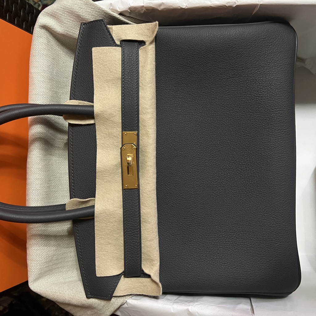 Сумка Birkin 30 Togo цвет Ardoise ghw