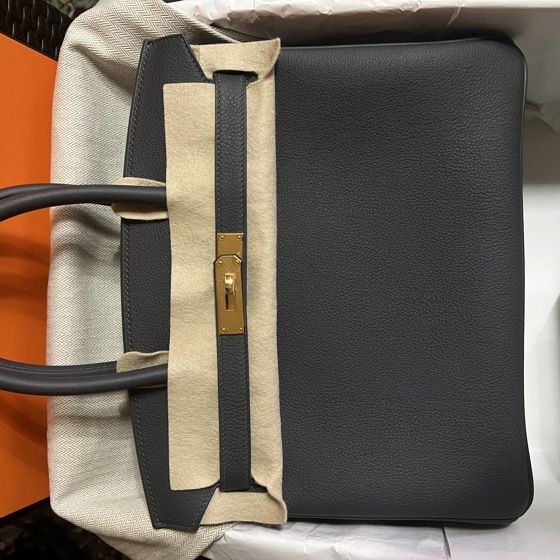 Сумка Birkin 30 Togo цвет Ardoise ghw