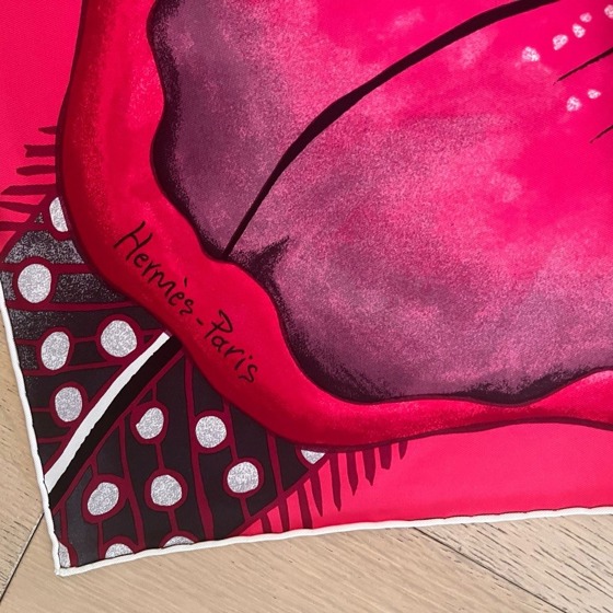 Шелковый платок «Baobab Cat»