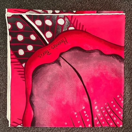 Шелковый платок «Baobab Cat»