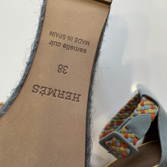 Плетеные сандалии-эспадрильи на танкетке Ines